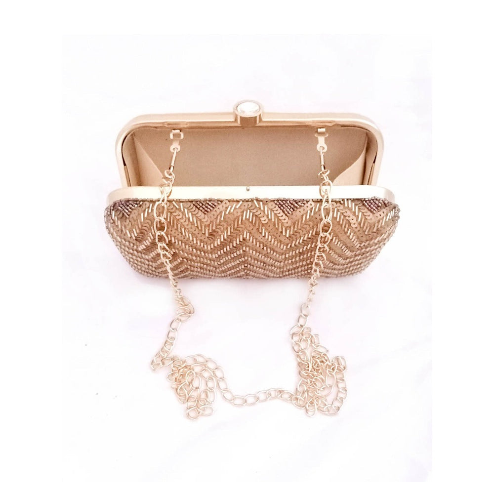 A Clutch Story Bronze Patterned Clutches