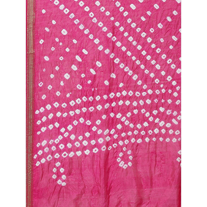 Juniper Pink Printed Dupatta