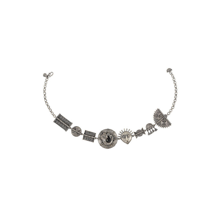 Masaba Silver Brass Necklace