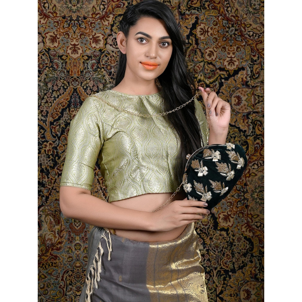 Odette Green Beaded Batuwa – Nykaa Fashion