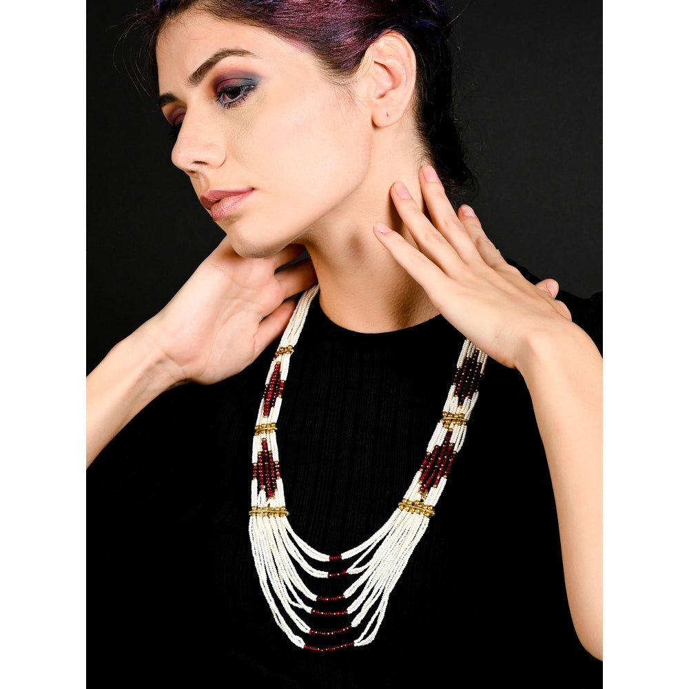 Odette Multi-Color Elegant Long Necklace