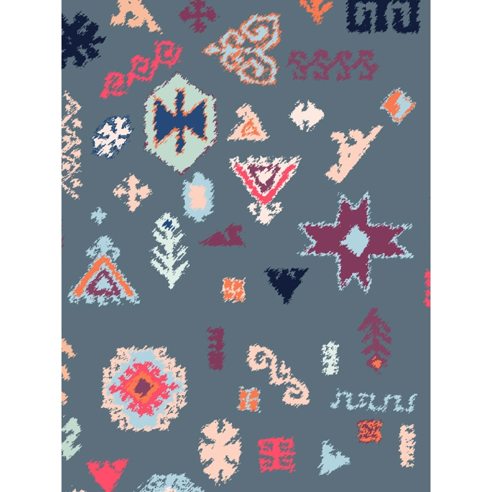 PS Accessories by Payal Singhal Payal Singhal Blue Printed Pocket Square