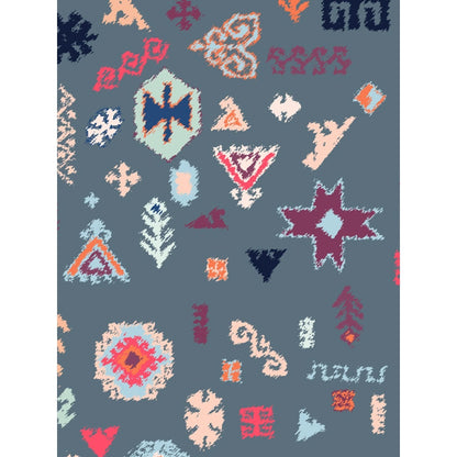 PS Accessories by Payal Singhal Payal Singhal Blue Printed Pocket Square