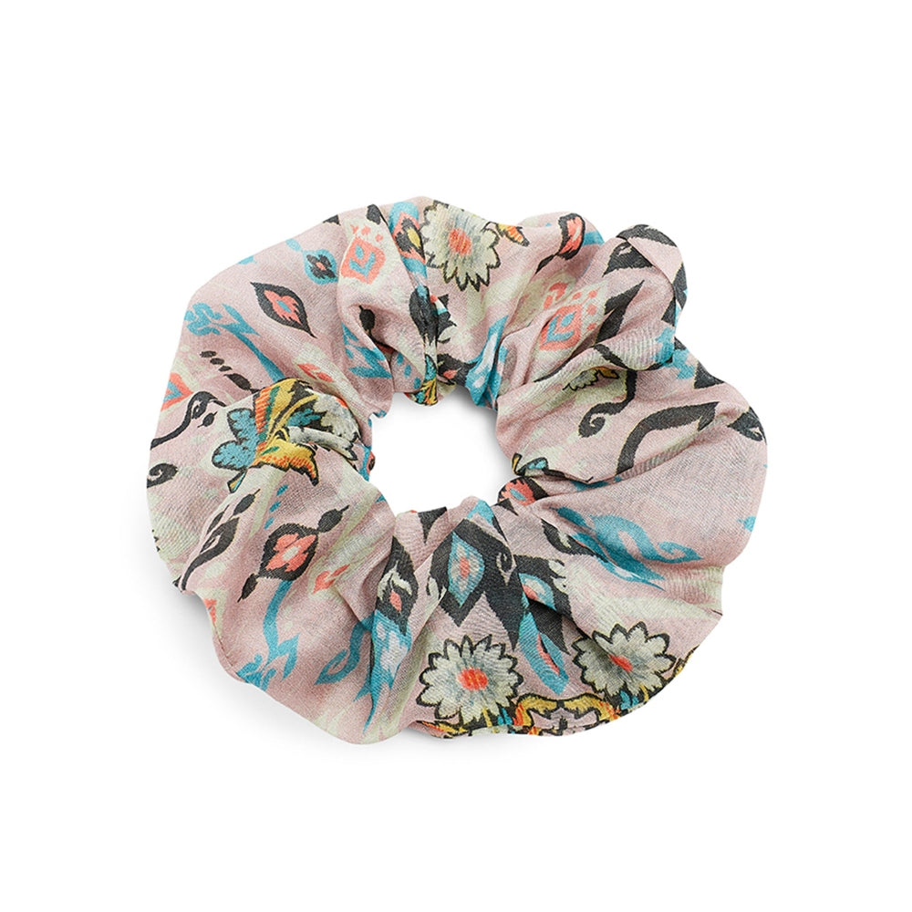 Payal Singhal Multi-Color Printed Scrunchies (Pack Of 6)