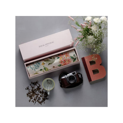 PS Accessories by Payal Singhal Payal Singhal White Printed Scarf