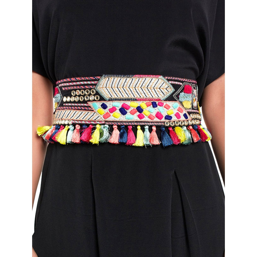 Payal Singhal Multi-Color Embroidered Belt