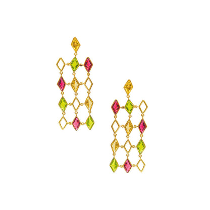 VARNIKA ARORA Cairo Multi-Color Earrings
