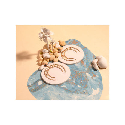 VARNIKA ARORA Sadat Golden Earrings