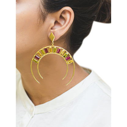 VARNIKA ARORA Sadat Multi-Color Earrings