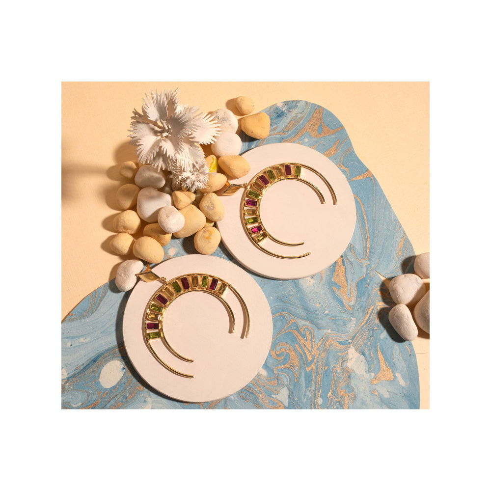 VARNIKA ARORA Sadat Multi-Color Earrings