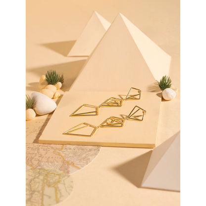 VARNIKA ARORA Giza Golden Earrings