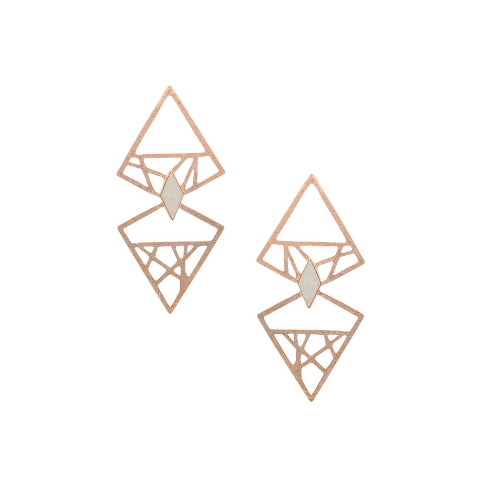 VARNIKA ARORA Amarna Golden Earrings