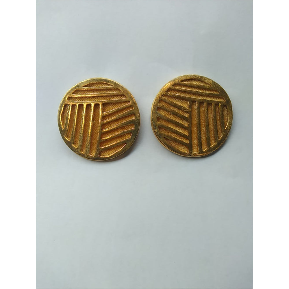 VARNIKA ARORA Luxor Golden Earrings