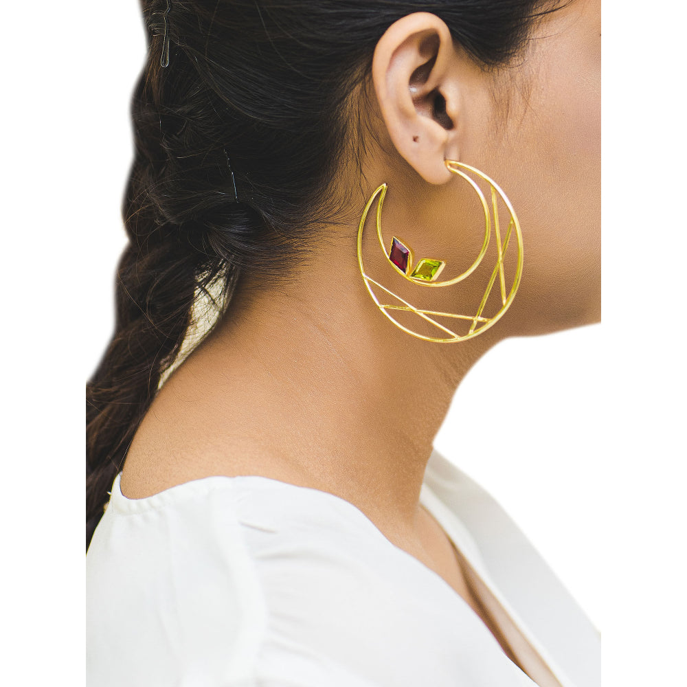 VARNIKA ARORA Ismailia Multi-Color Earrings