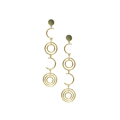 VARNIKA ARORA Girga Golden Earrings