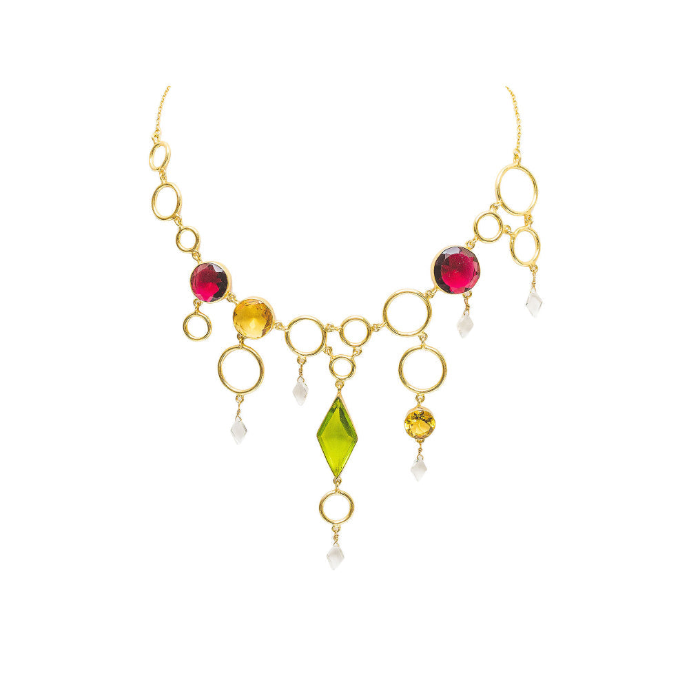 VARNIKA ARORA Tanta Multi-Color Neck Piece