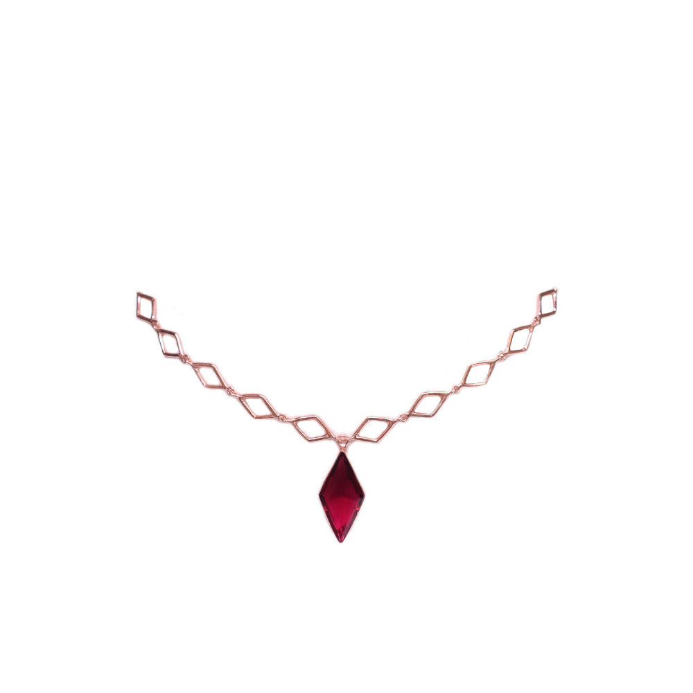 VARNIKA ARORA Faiyum Pink Neck Piece