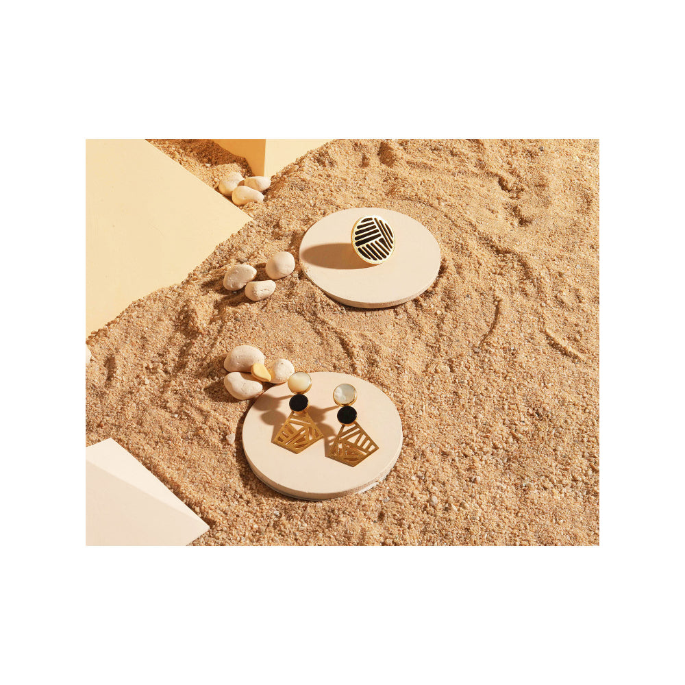 VARNIKA ARORA Khmun Black Ring