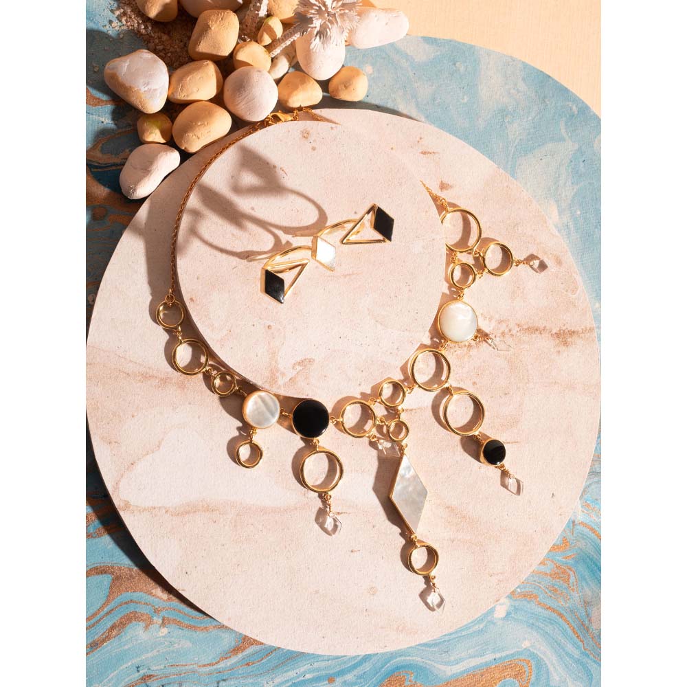 VARNIKA ARORA Qena Multi-Color Ring