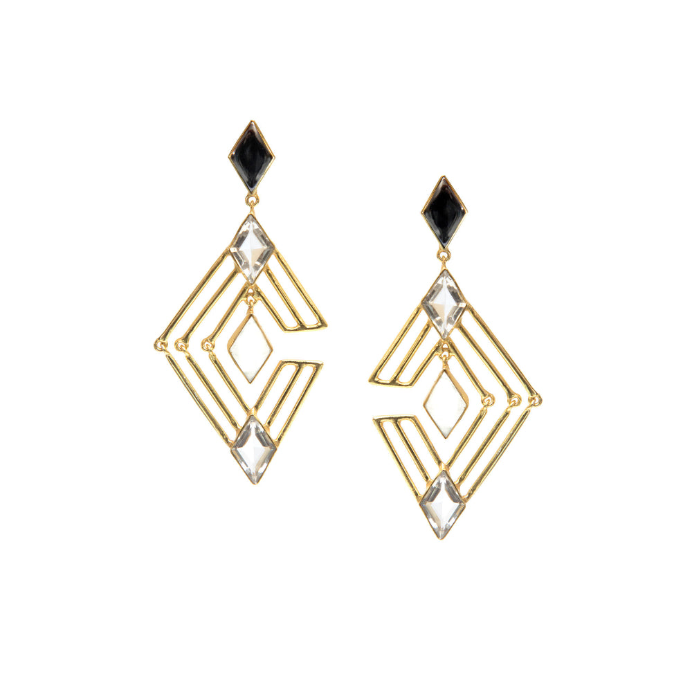 VARNIKA ARORA Bani Multi-Color Earrings