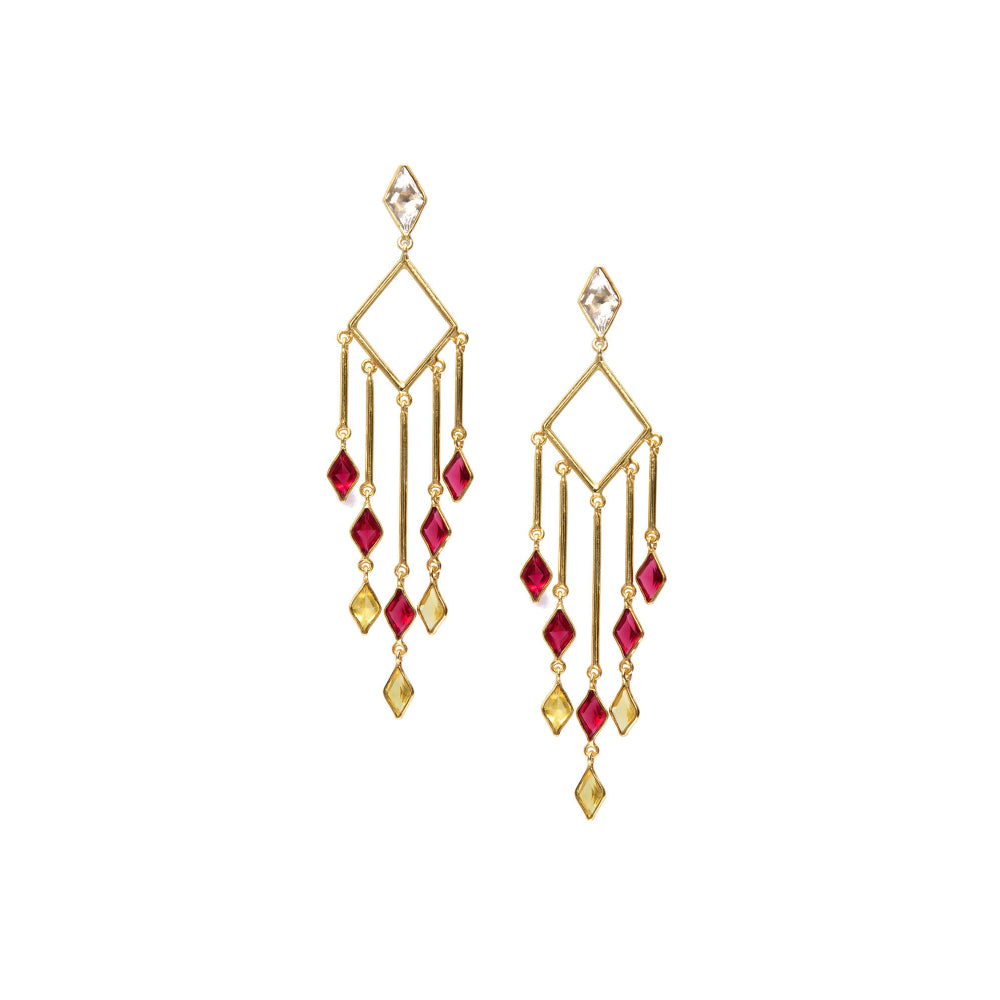 VARNIKA ARORA Alexandria Multi-Color Earrings