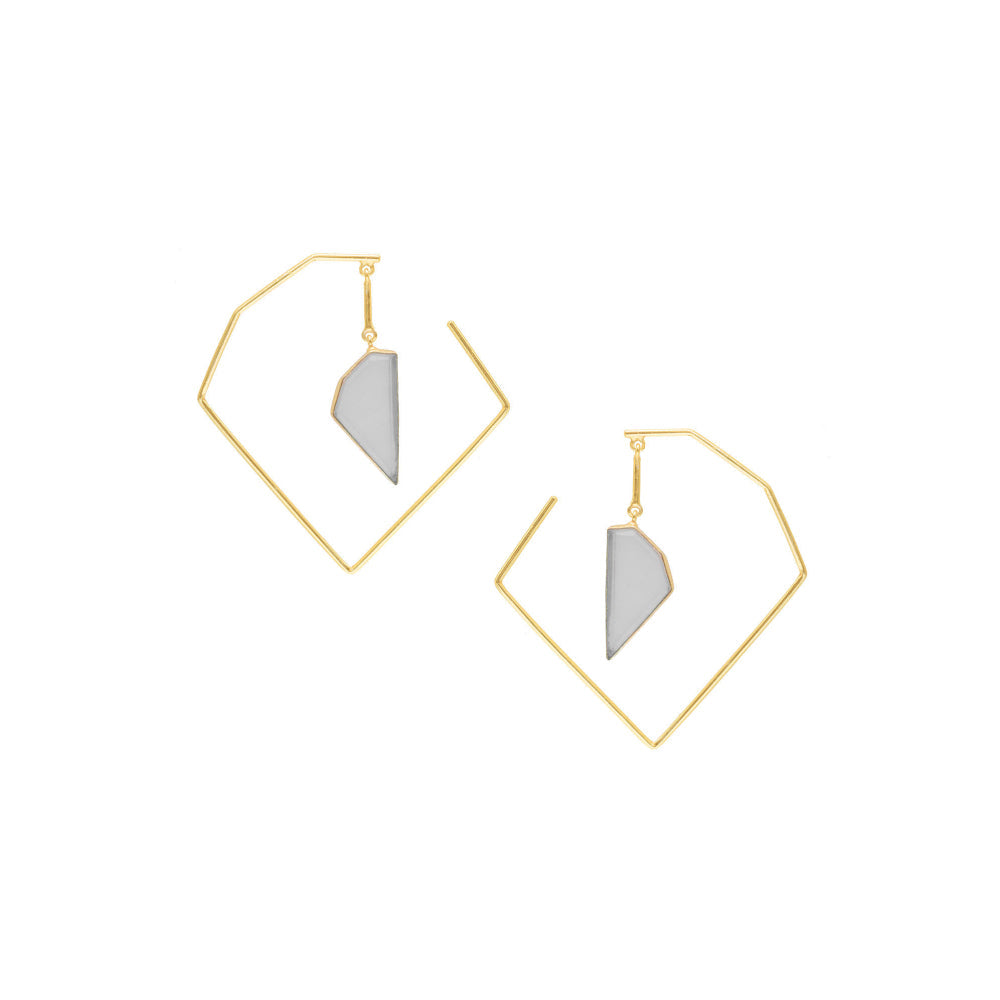 VARNIKA ARORA Lithe Golden Earrings