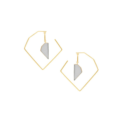 VARNIKA ARORA Lithe Golden Earrings