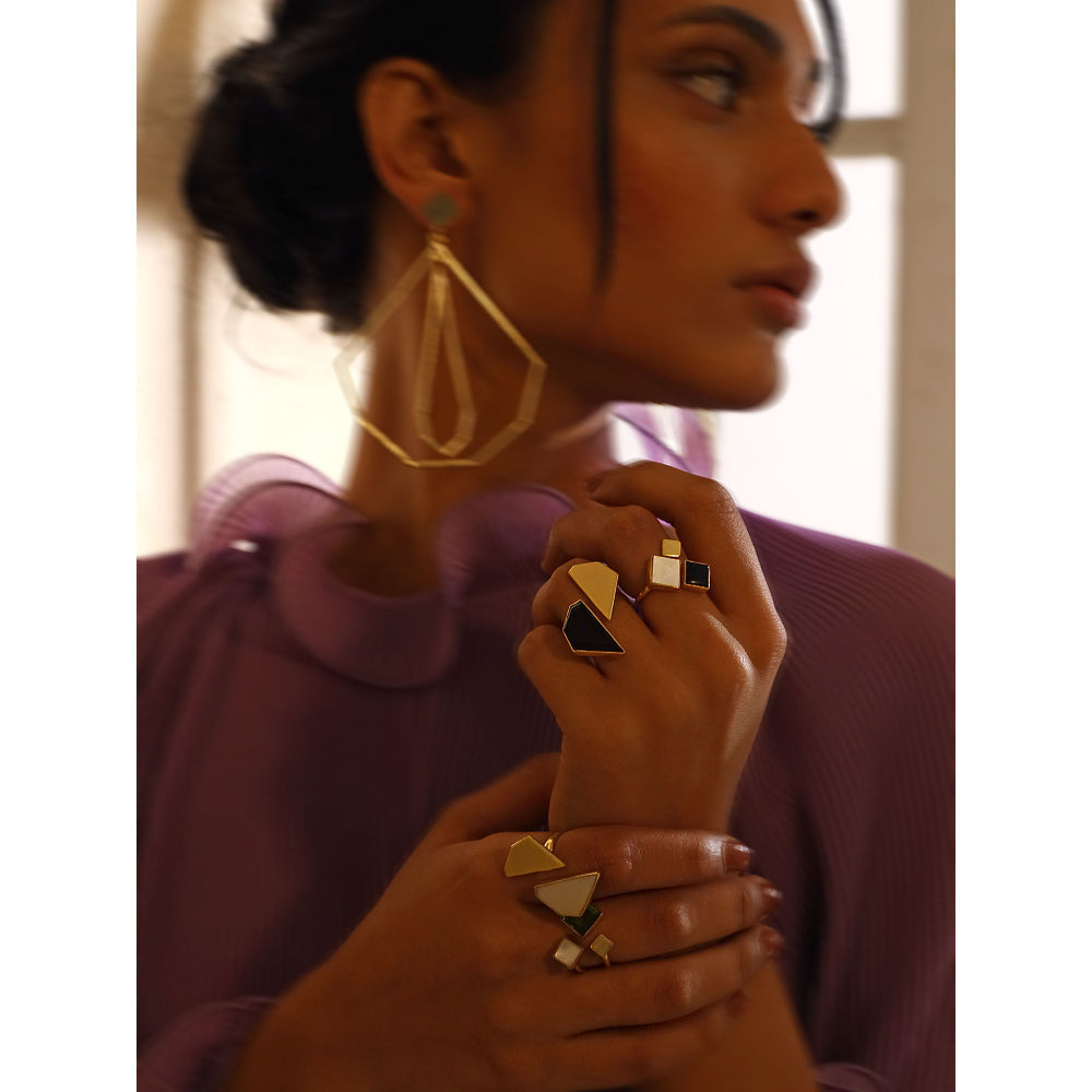 VARNIKA ARORA Weeny Multi-Color Ring