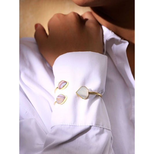 VARNIKA ARORA Irie White Bracelet