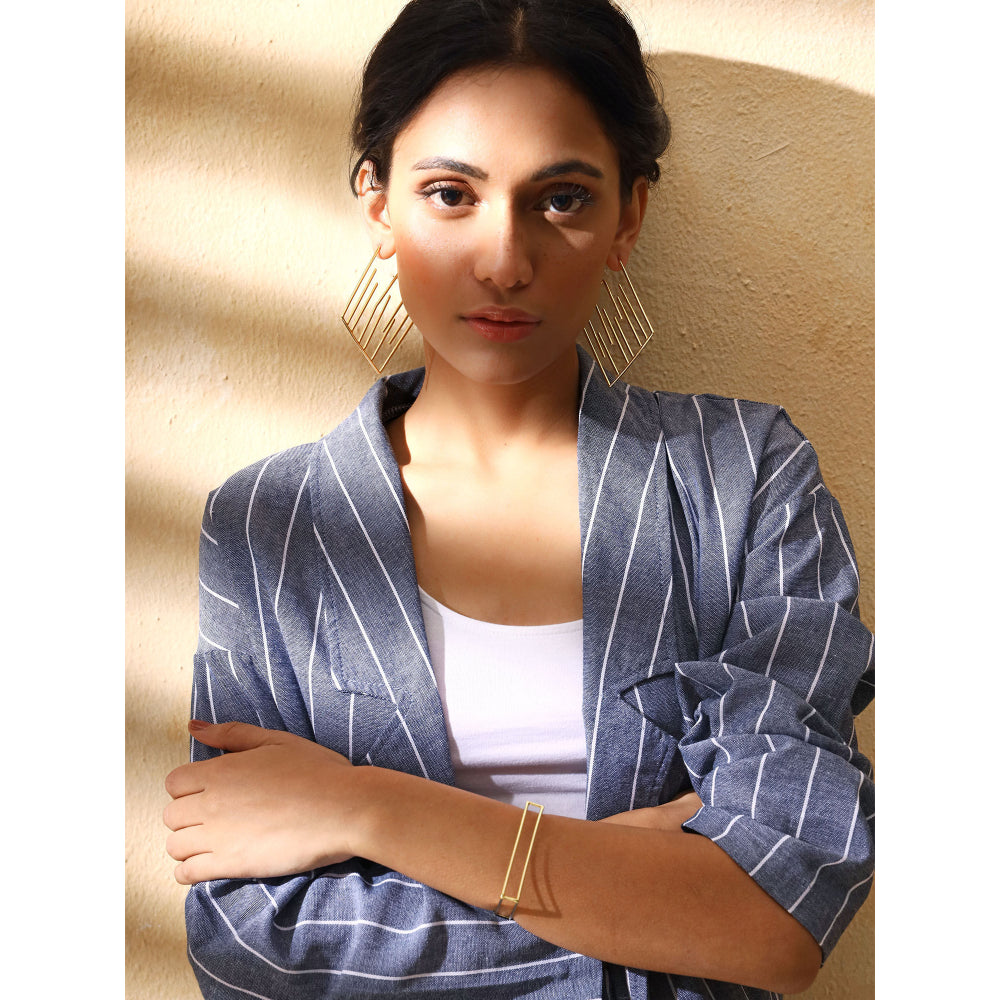 VARNIKA ARORA Cranny Golden Bangle