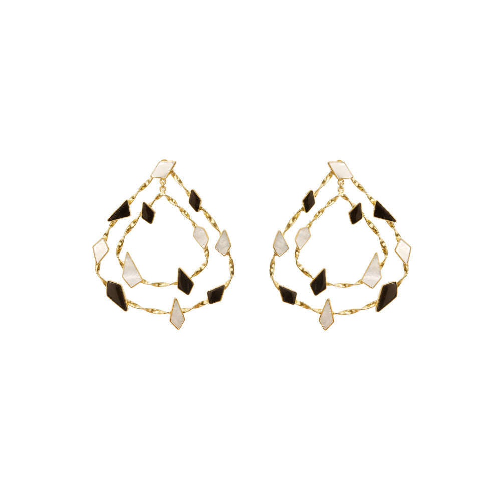 VARNIKA ARORA Sporadic Multi-Color Earrings