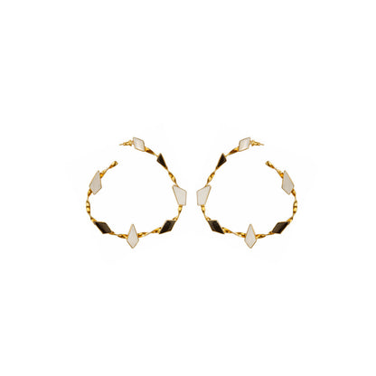 VARNIKA ARORA Ringlet Multi-Color Hoops