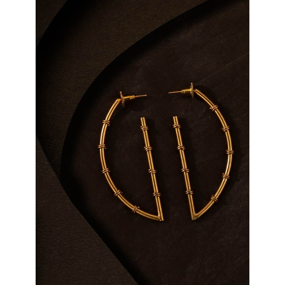 Suhani Pittie Gold 22k Gold Plated Earrings