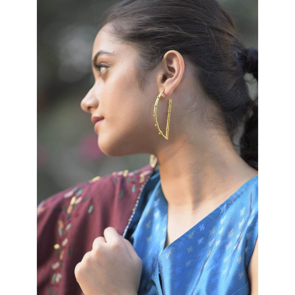 Suhani Pittie Gold 22k Gold Plated Earrings