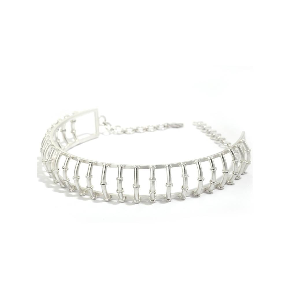 Suhani Pittie Silver Silver Plated Choker