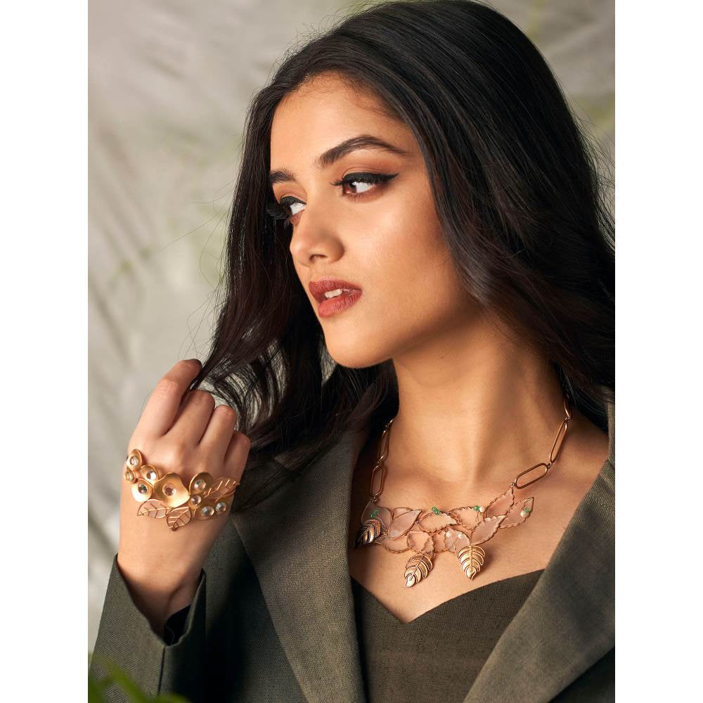 Suhani Pittie Rainforest Palm Cuff