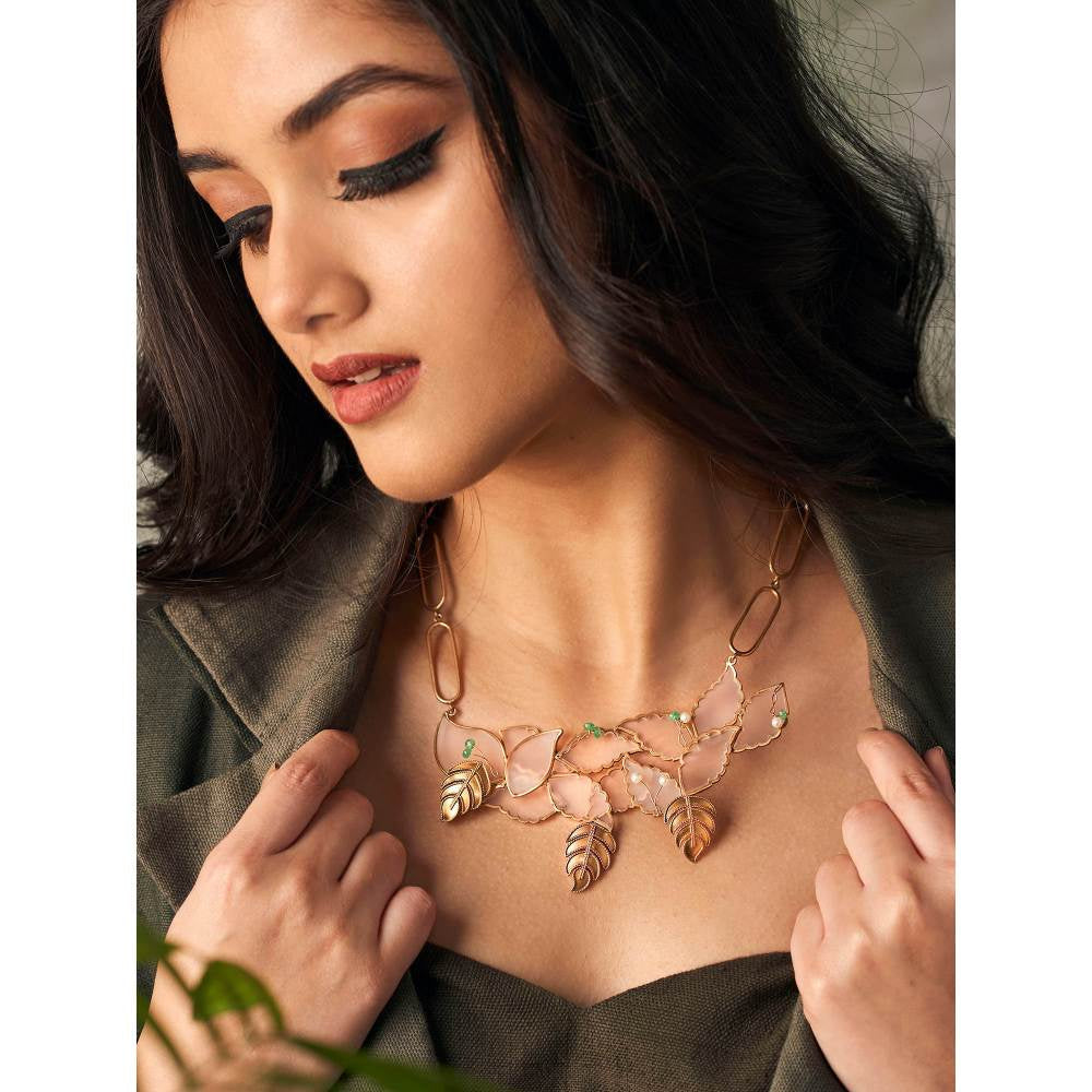 Suhani Pittie Lush Foliage Necklace