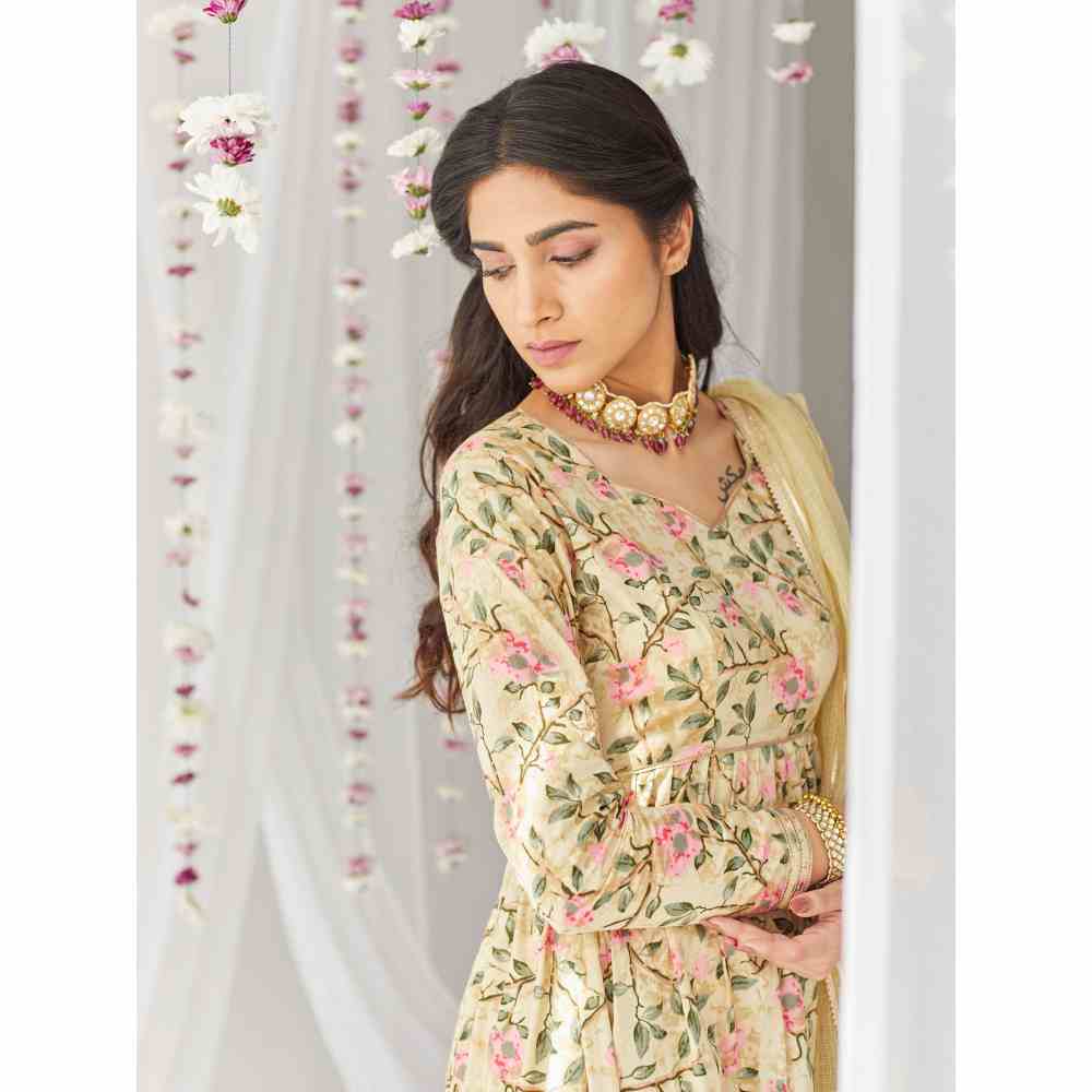 Old Marigold Aliza Kurta (Set of 3)