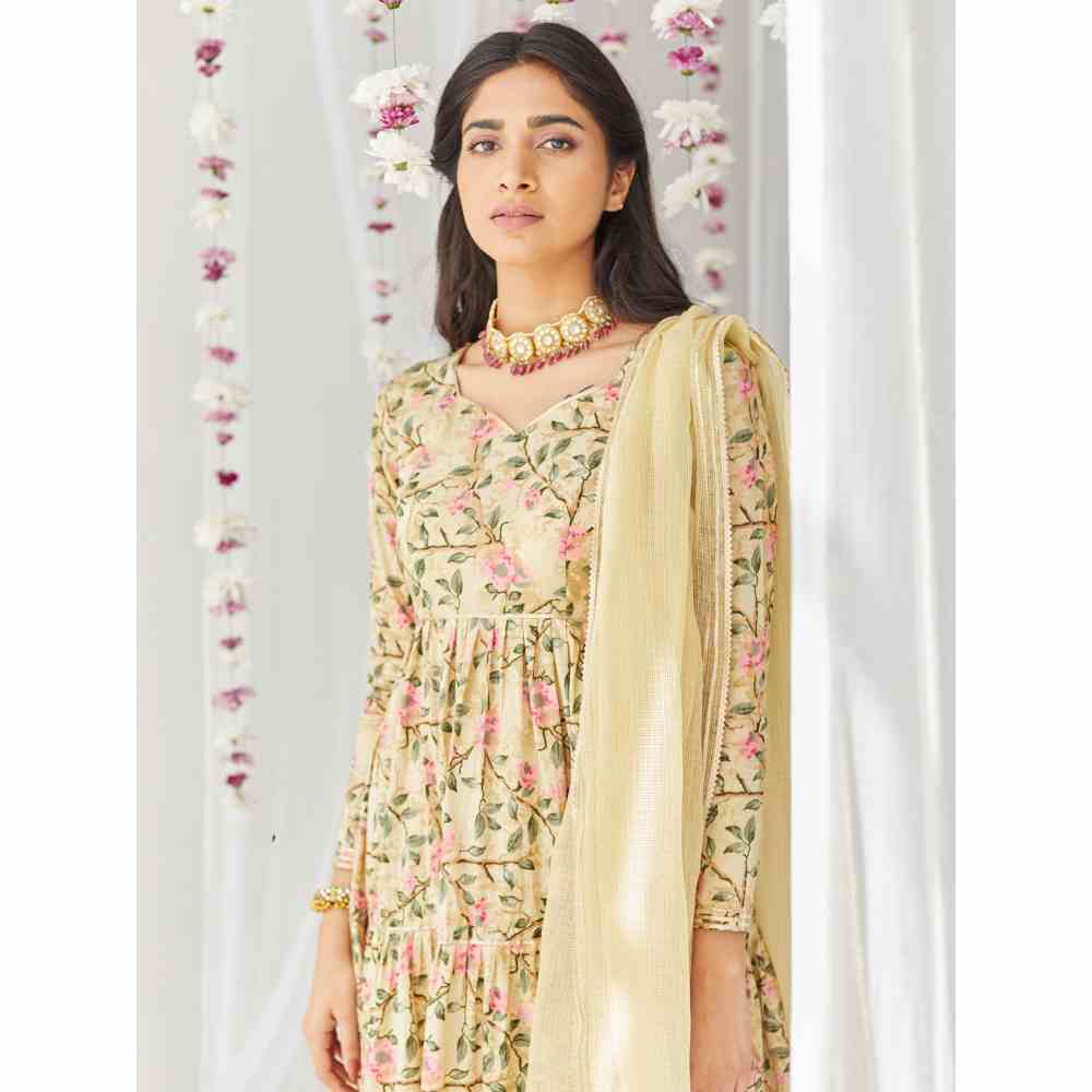 Old Marigold Aliza Kurta (Set of 3)