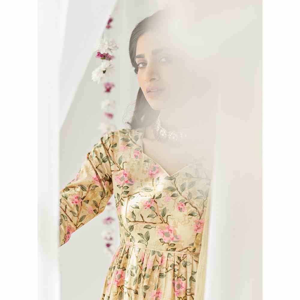 Old Marigold Aliza Kurta (Set of 3)