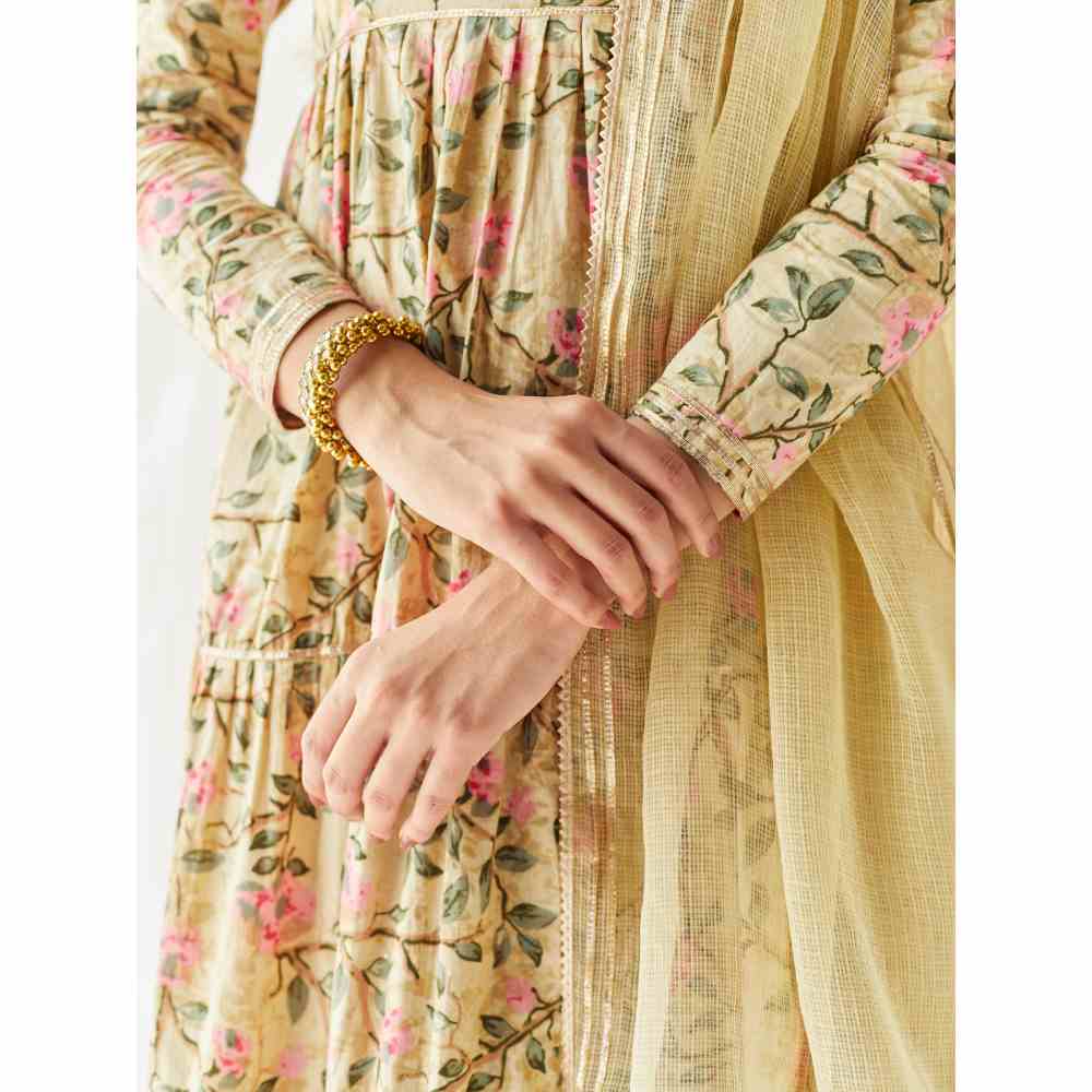 Old Marigold Aliza Kurta (Set of 3)
