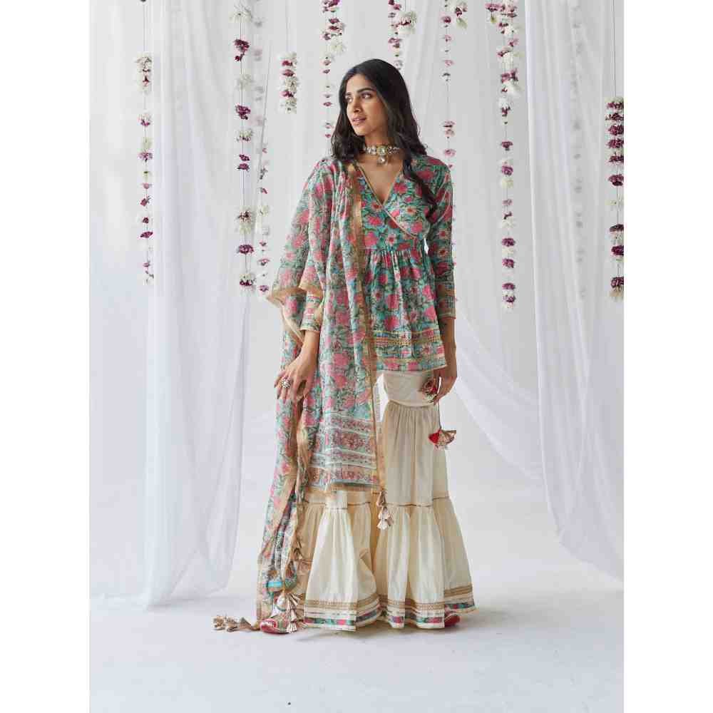 Old Marigold Gul Gharara (Set of 3)