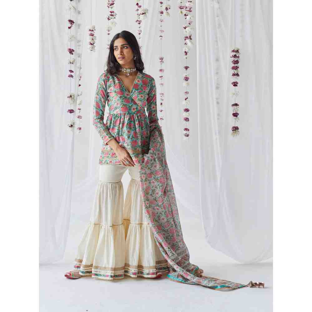 Old Marigold Gul Gharara (Set of 3)
