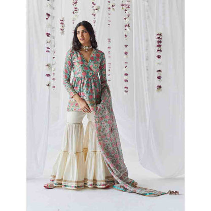 Old Marigold Gul Gharara (Set of 3)