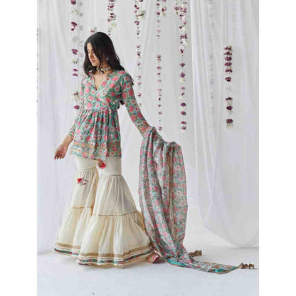 Old Marigold Gul Gharara (Set of 3)