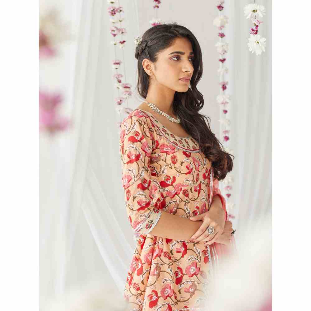 Old Marigold Raahat Gharara (Set of 3)