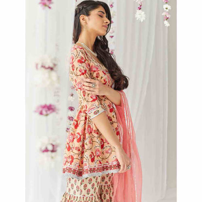 Old Marigold Raahat Gharara (Set of 3)