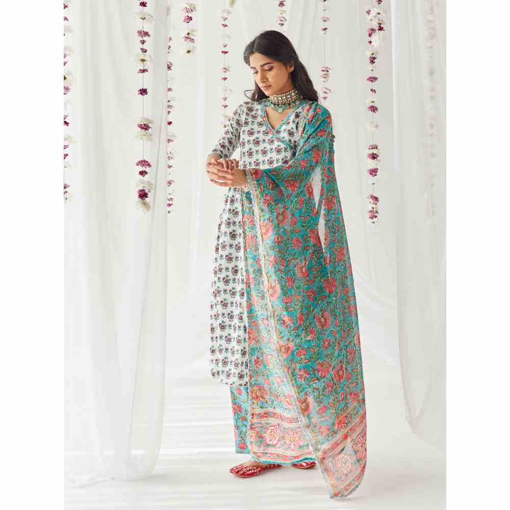 Old Marigold Zainab Kurta (Set of 3)