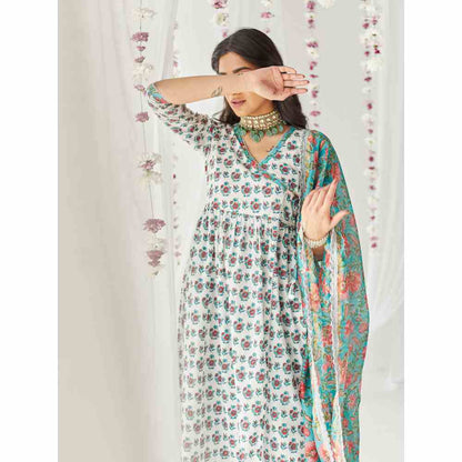 Old Marigold Zainab Kurta (Set of 3)