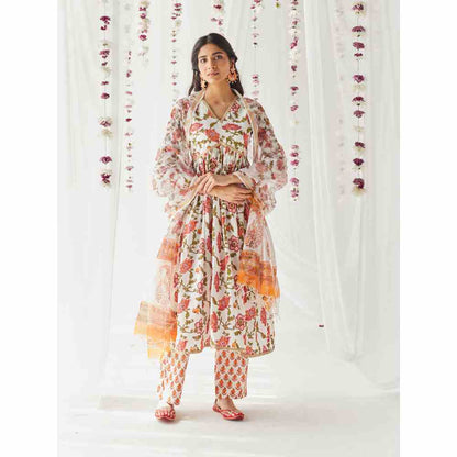 Old Marigold Zarra Kurta (Set of 3)